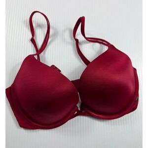 Victoria's‎ Secret Very Sexy Push-Up Bra Red Lingerie 32D